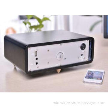 Wooden Portable Deep Bass Bluetooth Speaker for Home with N